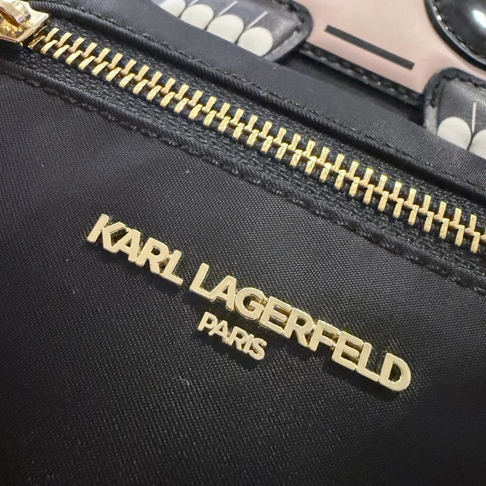 Karl Lagerfeld Paris nylon Mini backpack